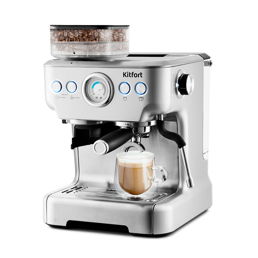 Кофеварка Kitfort KT-755																		 — описание, фото, цены в интернет-магазине PT Stores