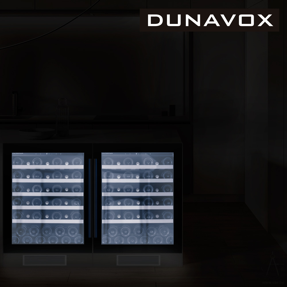 Купить Встраиваемый винный шкаф DUNAVOX DAUF-46.138SS — Фото 4