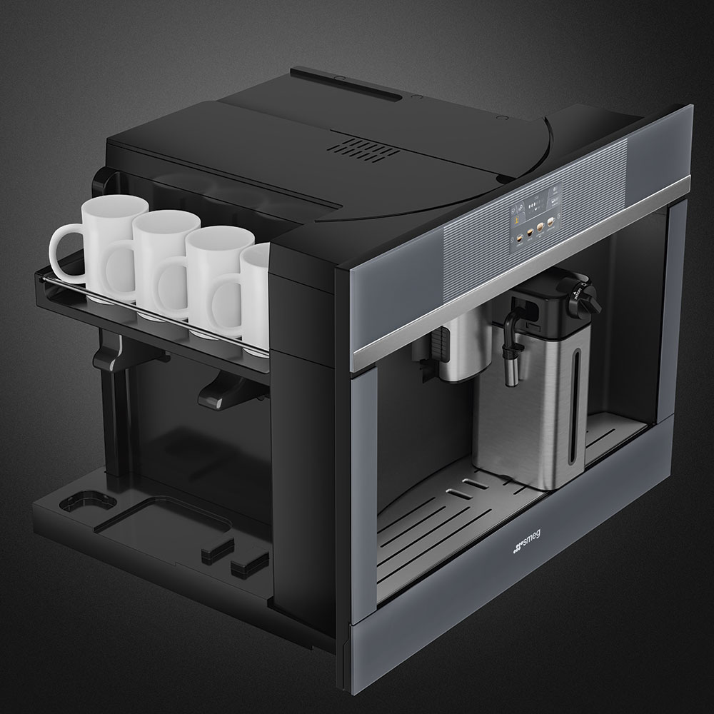 Купить Встраиваемая кофемашина SMEG CMS4104S — Фото 4