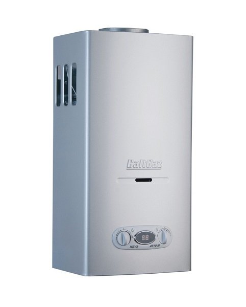 Водонагреватель газовый Нева 4510М Серебро																		 — описание, фото, цены в интернет-магазине PT Stores