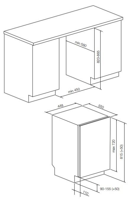Купить Встраиваемая посудомоечная машина GRAUDE VGE 45.0 — Фото 3