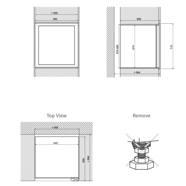 Купить Встраиваемый винный шкаф DUNAVOX DAVG-32.80DSS.TO — Фото 3
