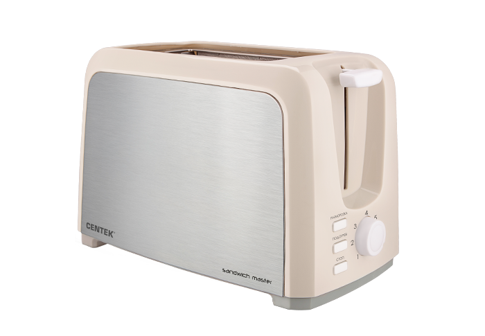 Тостер CENTEK CT-1429 бежевый																		 — описание, фото, цены в интернет-магазине PT Stores