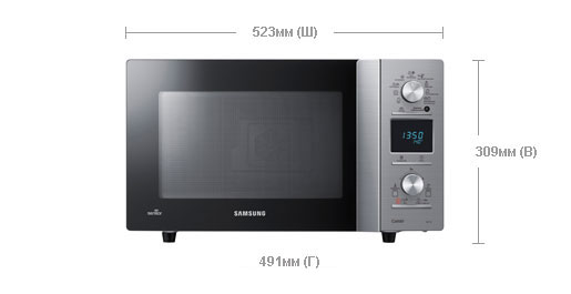 Купить Микроволновая печь SAMSUNG CE118PAERX — Фото 2
