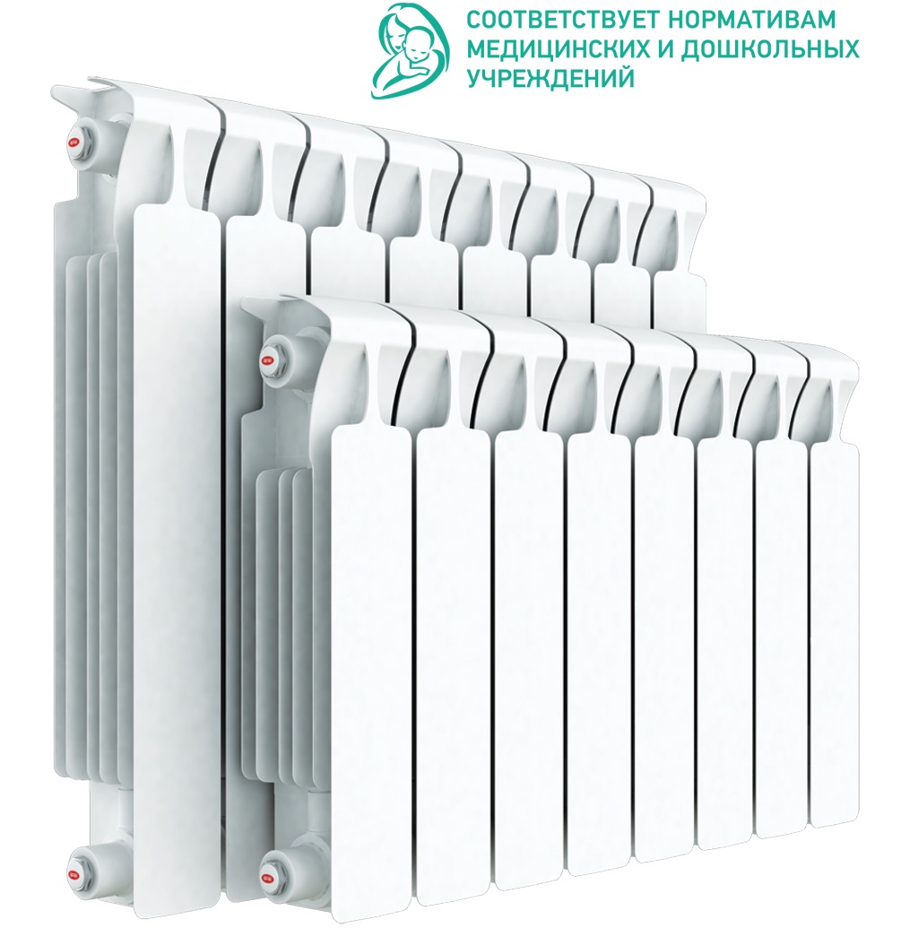 Радиатор RIFAR Monolit 500 х 9 сек																		 — описание, фото, цены в интернет-магазине PT Stores