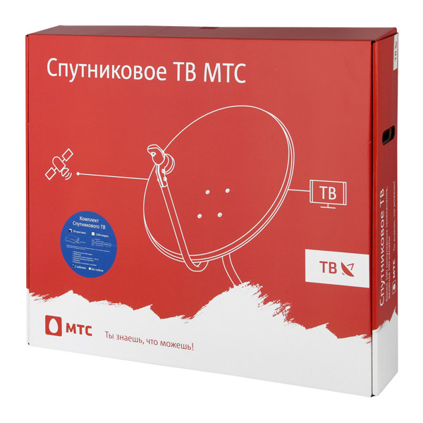 Купить Комплект спутникового ТВ МТС Комплект спутникового телевидения МТС №191 — Фото 7