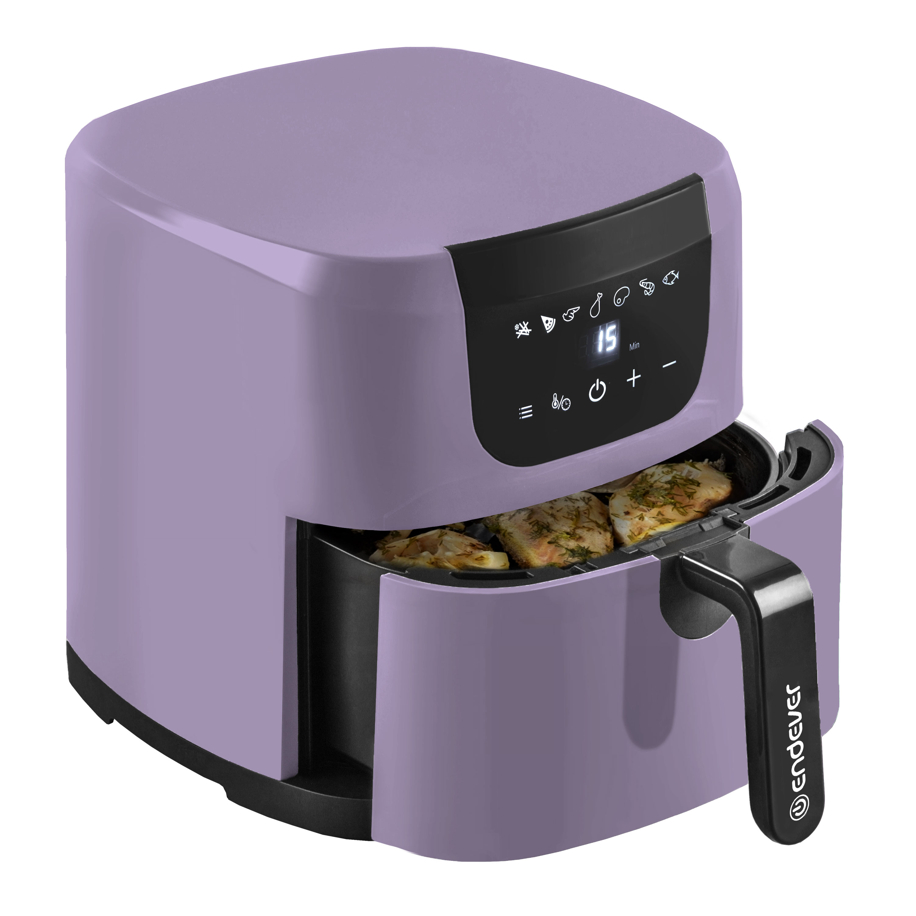 Купить Аэрогриль ENDEVER Skyline AF-127, фиолетовый — Фото 2