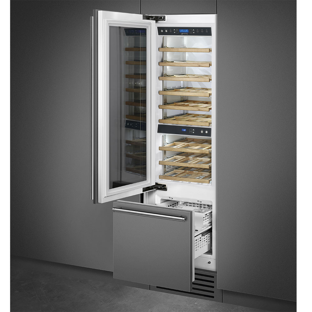 Купить Встраиваемый винный шкаф SMEG WI66LS — Фото 2
