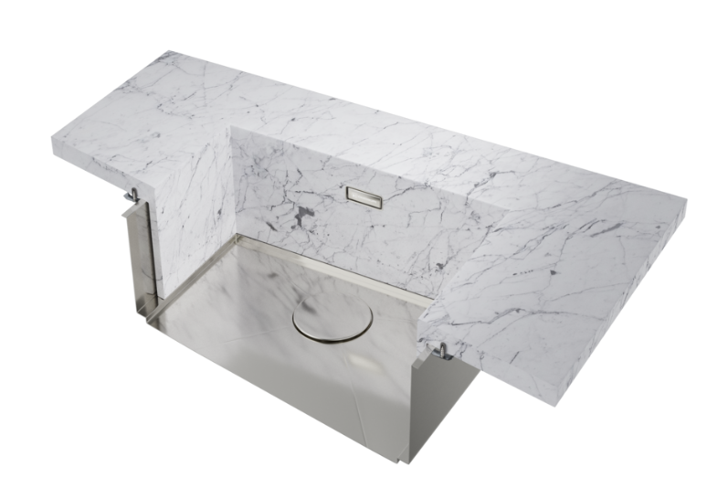 Купить Мойка OMOIKIRI Kasen 48-26-GM нерж.сталь/вороненая сталь — Фото 4