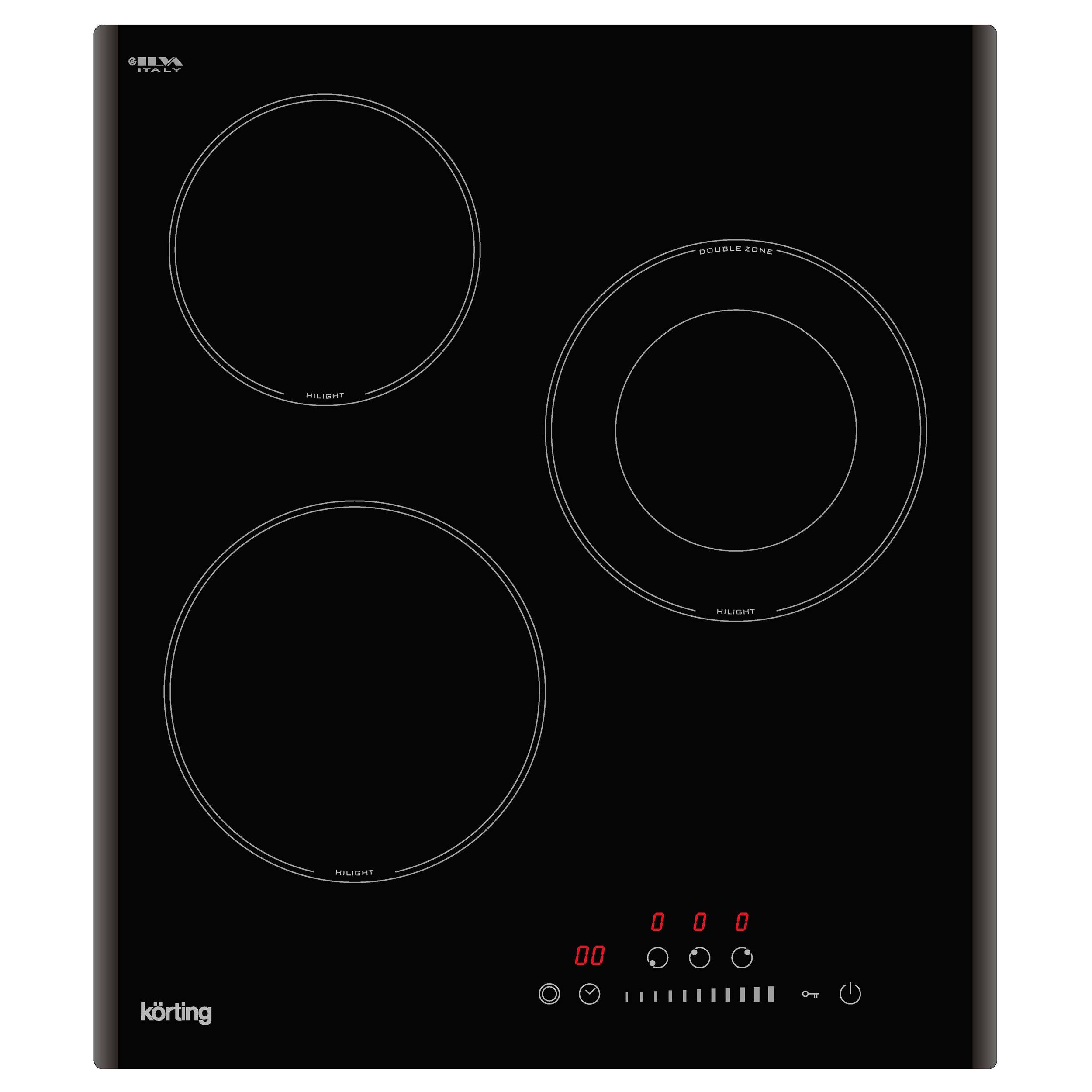 Электрическая варочная панель KORTING HK 43051 B																		 — описание, фото, цены в интернет-магазине PT Stores