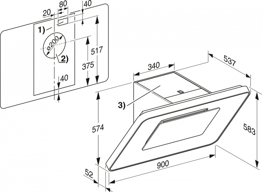 Купить Наклонная вытяжка Miele DA6999W BRWS — Фото 2