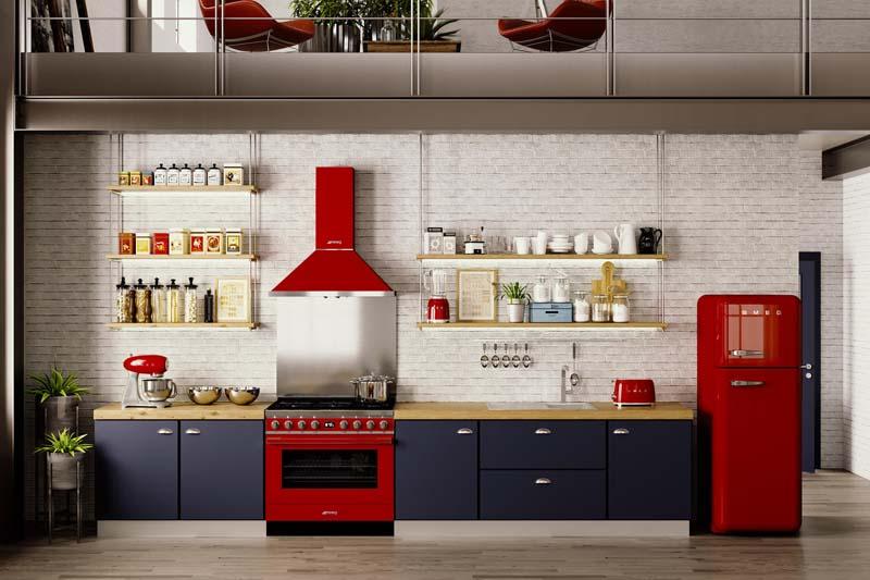 Купить Двухкамерный холодильник Smeg FAB30RRD5 — Фото 5