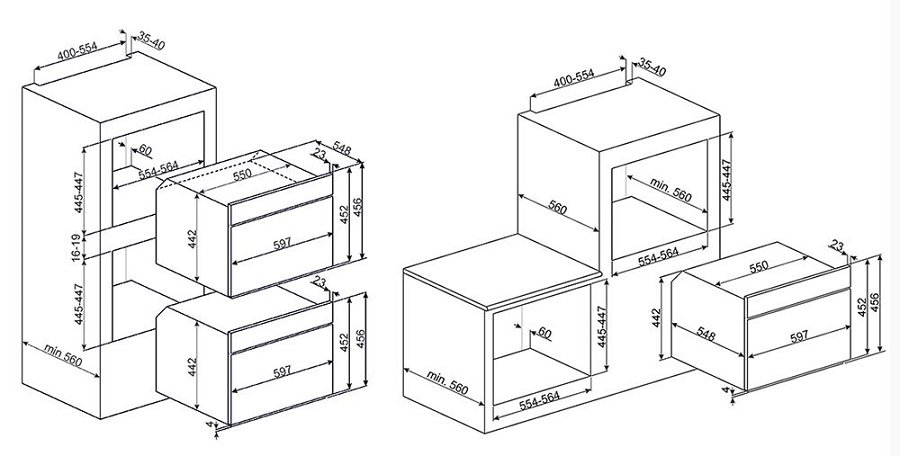 Купить Встраиваемая пароварка SMEG SF4800VAO — Фото 2