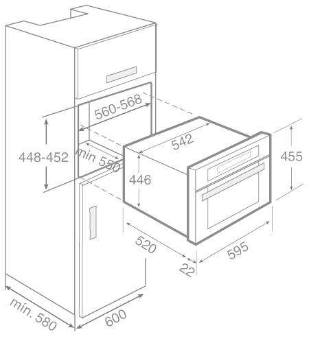 Купить Встраиваемая СВЧ печь TEKA MCL 32 BIS WHITE — Фото 2