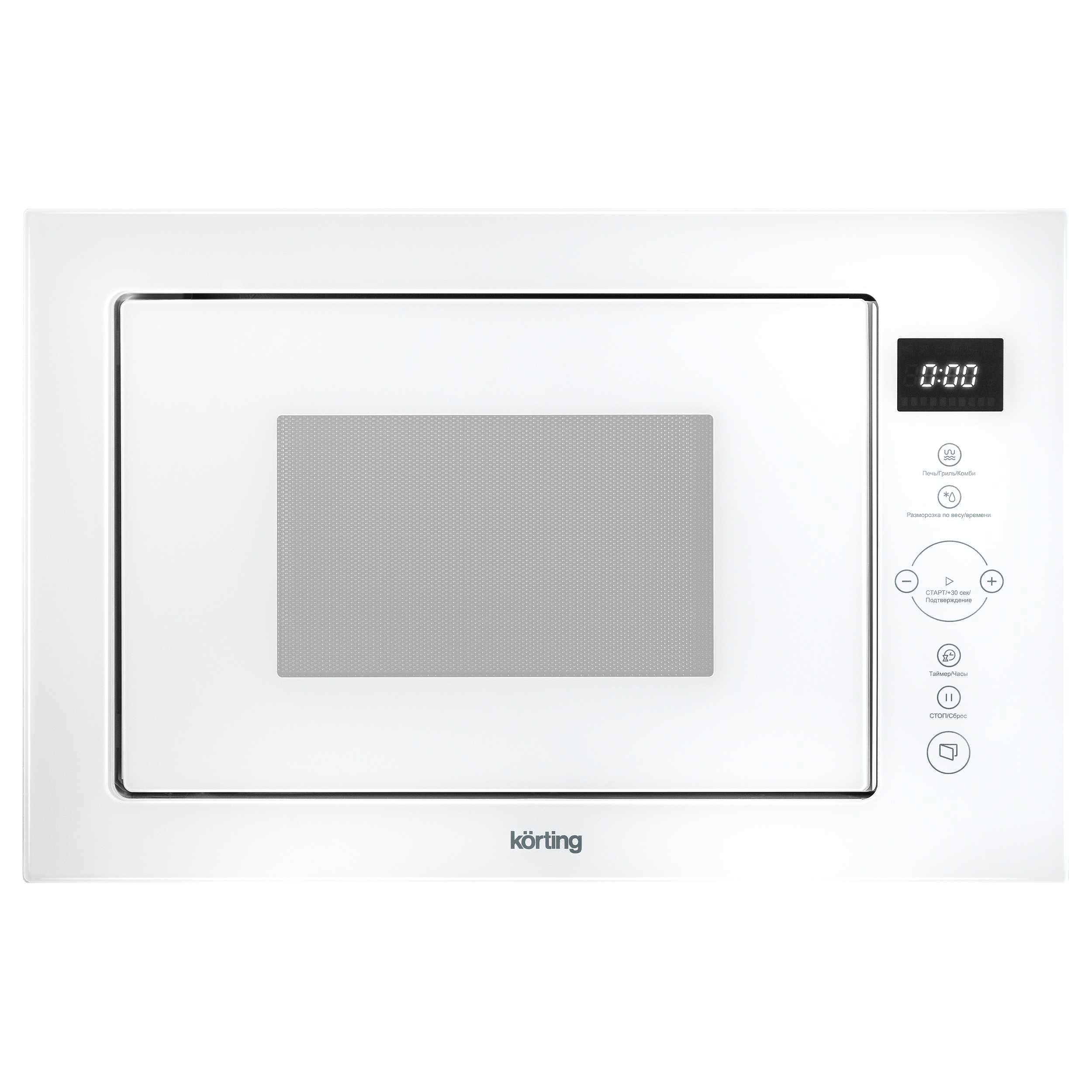 Встраиваемая СВЧ печь KORTING KMI 825 TGW																		 — описание, фото, цены в интернет-магазине PT Stores