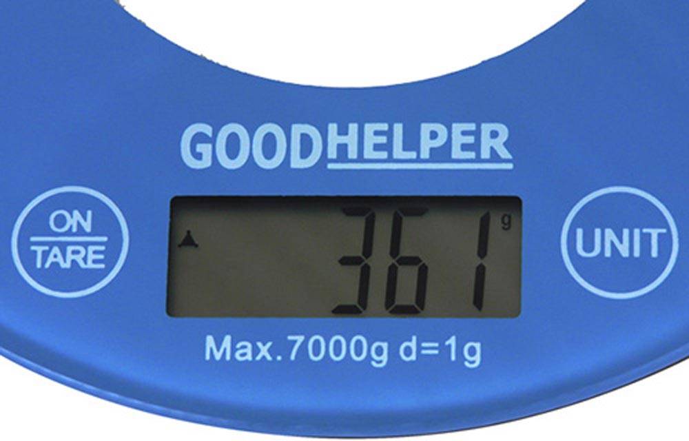 Купить Кухонные весы GOODHELPER KS-S 03 (гол) — Фото 3