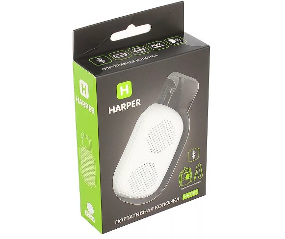 Купить Портативная акустика HARPER PS-041 White — Фото 4