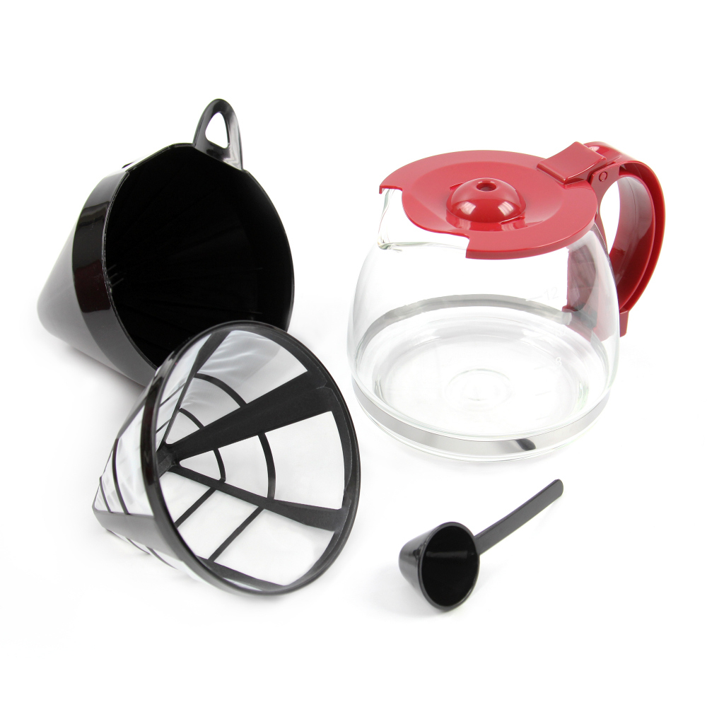 Купить Кофеварка MARTA MT-2118 бордовый гранат — Фото 8