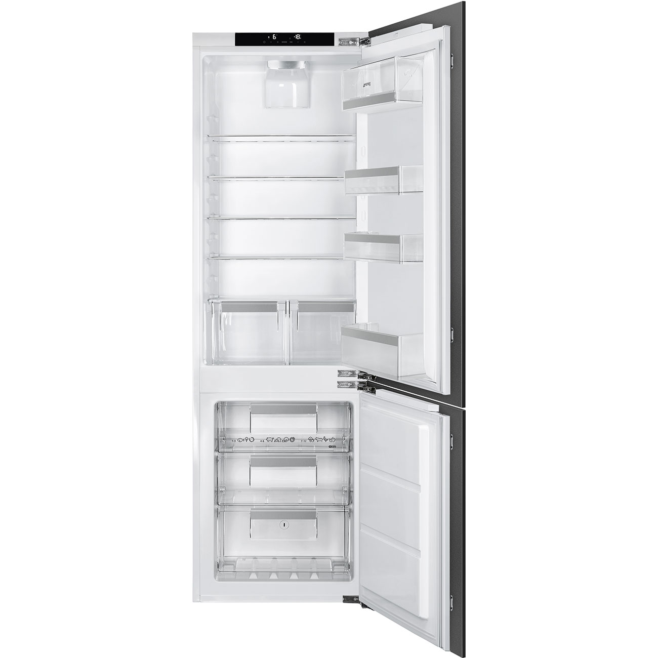 Встраиваемый холодильник Smeg C8174DN2E																		 — описание, фото, цены в интернет-магазине PT Stores
