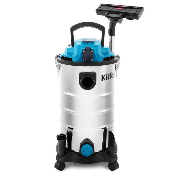 Купить Пылесос Kitfort KT-550 голубой/серебристый — Фото 2