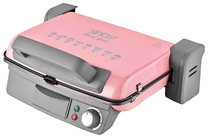 Электрический гриль Sinbo SSM 2538,  розовый																		 — описание, фото, цены в интернет-магазине PT Stores
