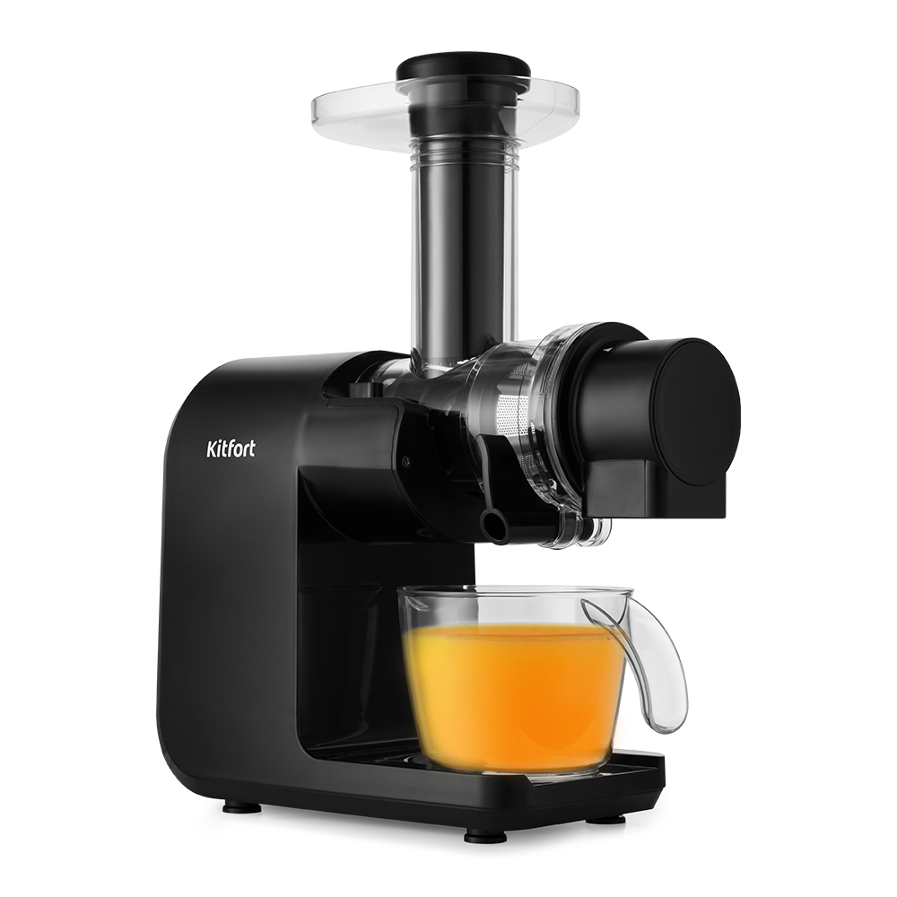 Соковыжималка Kitfort KT-1124 черный																		 — описание, фото, цены в интернет-магазине PT Stores