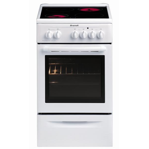 Электрическая плита BRANDT KV 550 WE2																		 — описание, фото, цены в интернет-магазине PT Stores