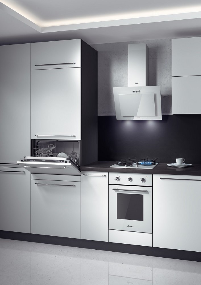 Купить Газовый духовой шкаф Fornelli FGA 45 STRETTO WH — Фото 2