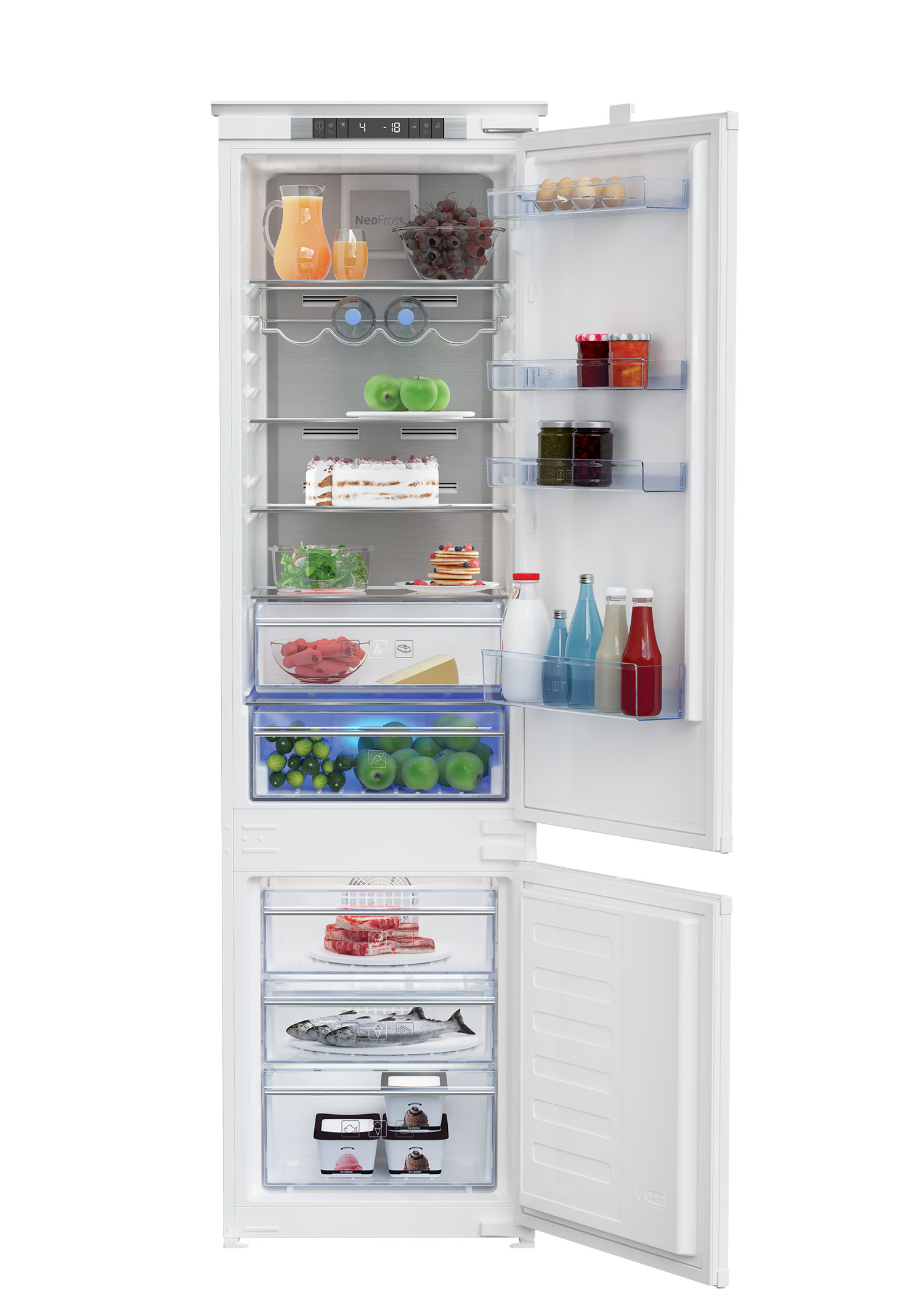 Встраиваемый холодильник BEKO BCNA306E2S																		 — описание, фото, цены в интернет-магазине PT Stores