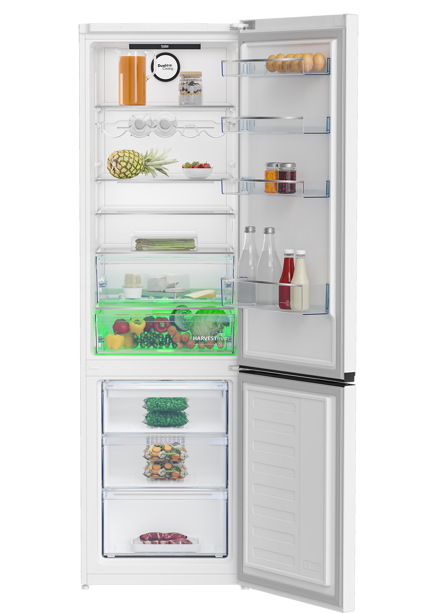 Купить Двухкамерный холодильник BEKO B3RCNK402HW — Фото 3