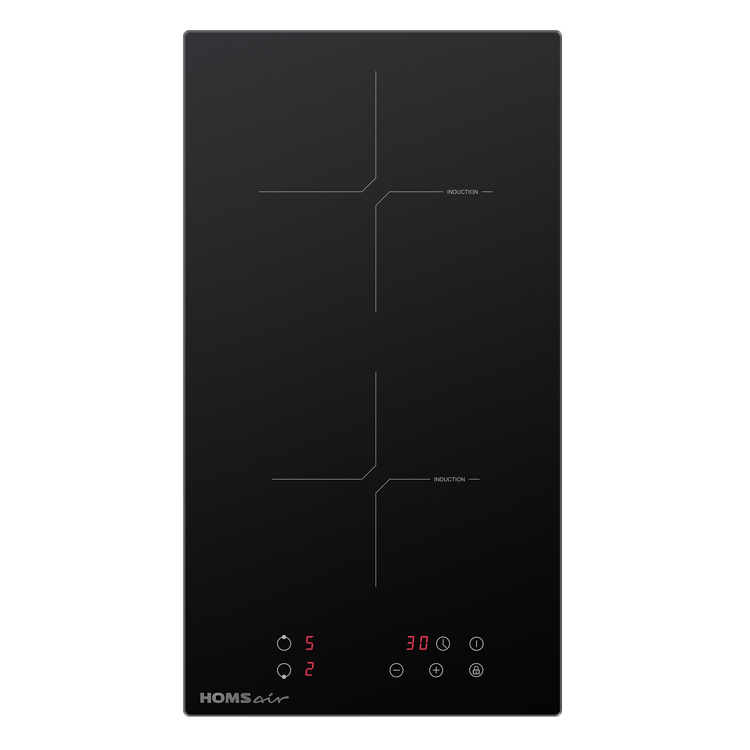 Индукционная варочная панель HOMSair HIY32BK																		 — описание, фото, цены в интернет-магазине PT Stores