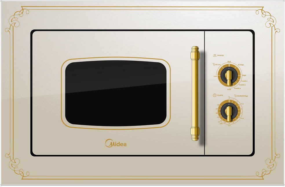 Встраиваемая СВЧ печь Midea MG820BW8-I1																		 — описание, фото, цены в интернет-магазине PT Stores