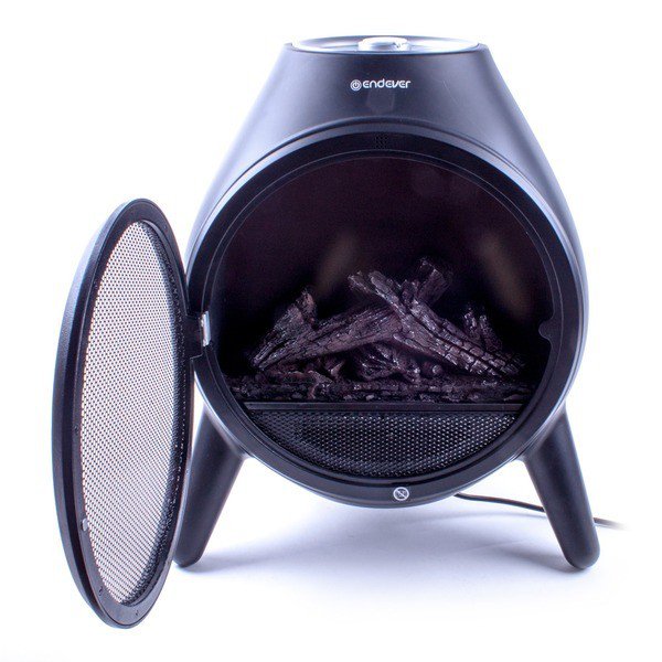 Купить Электрокамин ENDEVER Flame 03, черный — Фото 3