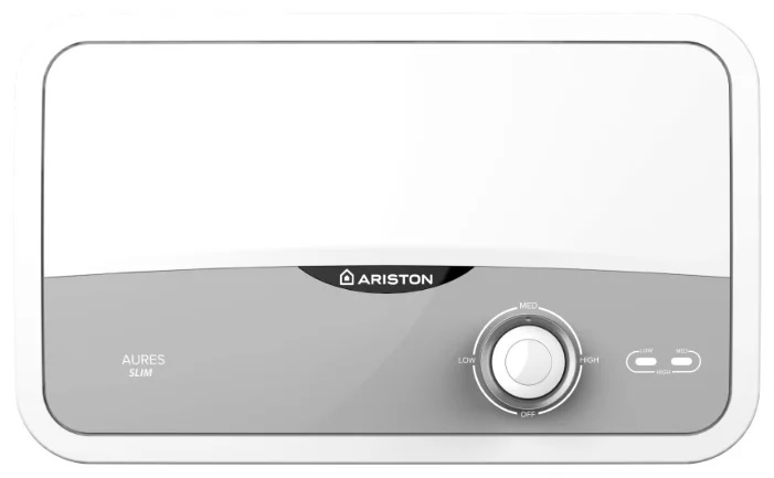Водонагреватель проточный ARISTON AURES S 3.5 COM PL																		 — описание, фото, цены в интернет-магазине PT Stores