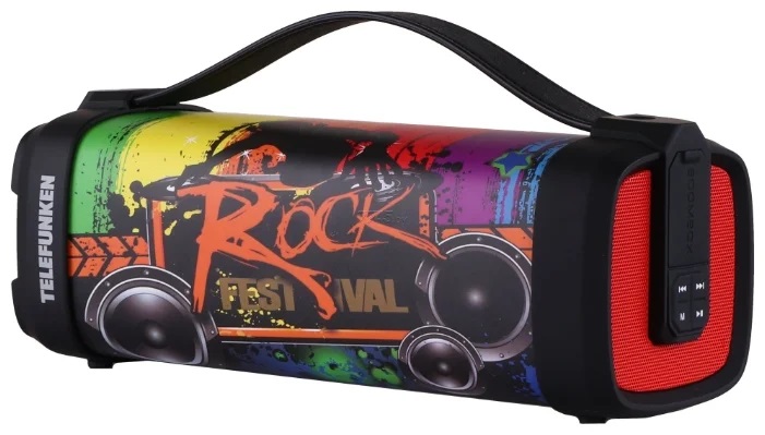 Портативная акустика TELEFUNKEN TF-PS1241B (Rock)																		 — описание, фото, цены в интернет-магазине PT Stores
