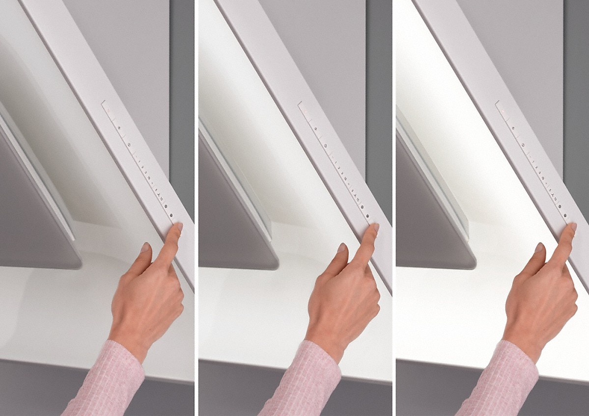 Купить Наклонная вытяжка MIELE DA6999 W Pearl — Фото 5