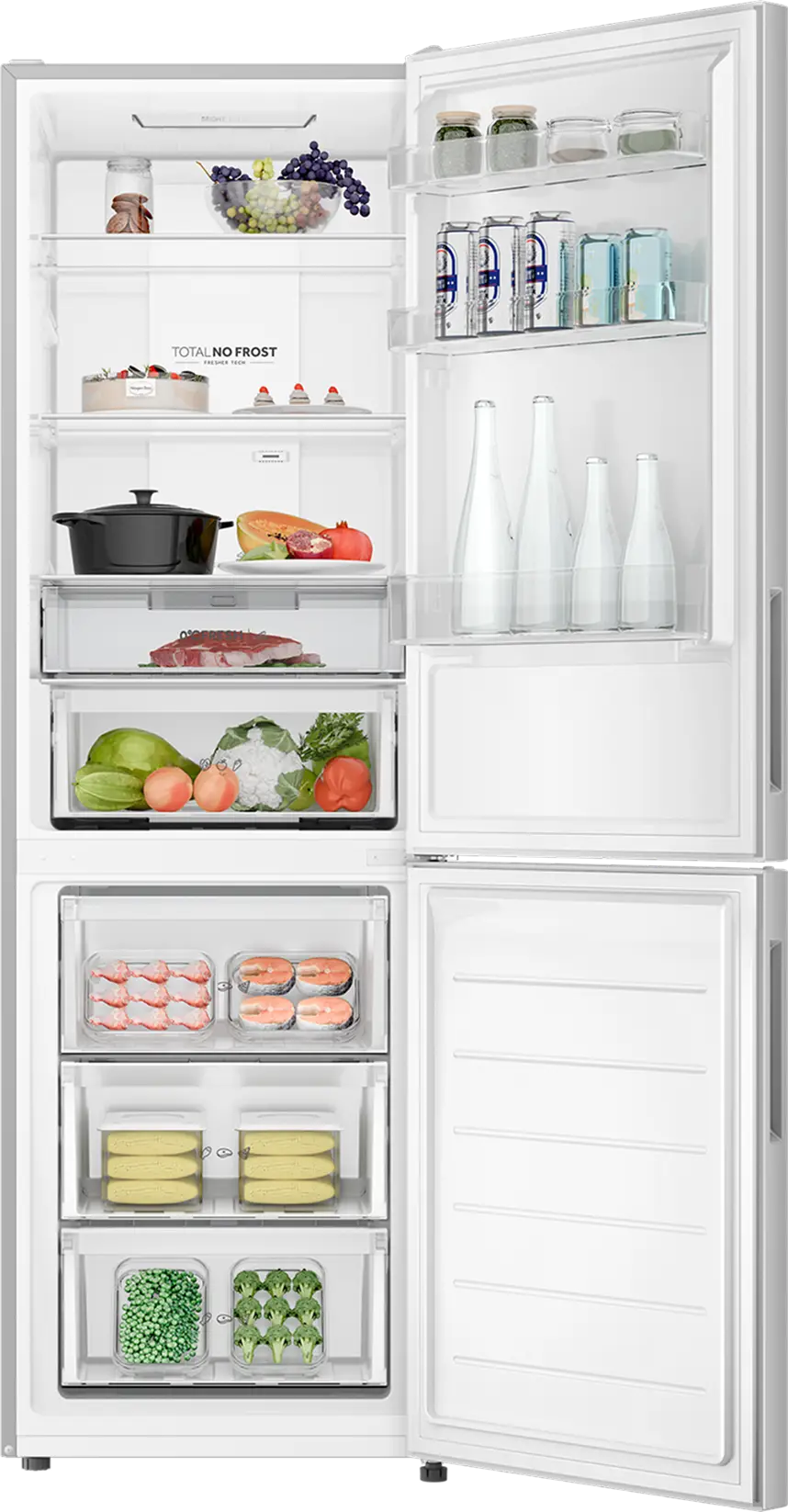 Купить Двухкамерный холодильник Haier CEF536CSG — Фото 6