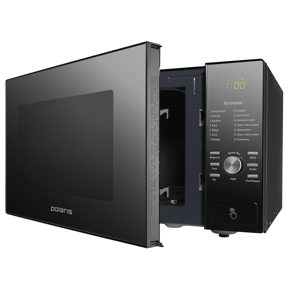 Микроволновая печь POLARIS PMO 2303DG																		 — описание, фото, цены в интернет-магазине PT Stores
