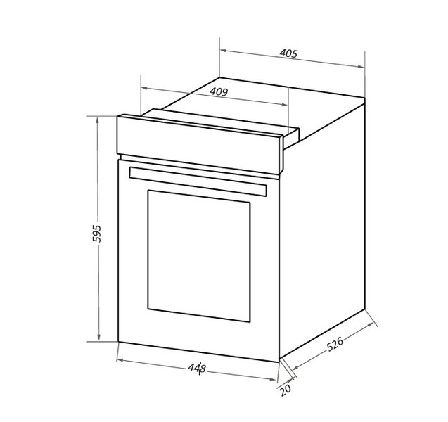 Купить Электрический духовой шкаф MAUNFELD EOEC516BG — Фото 3
