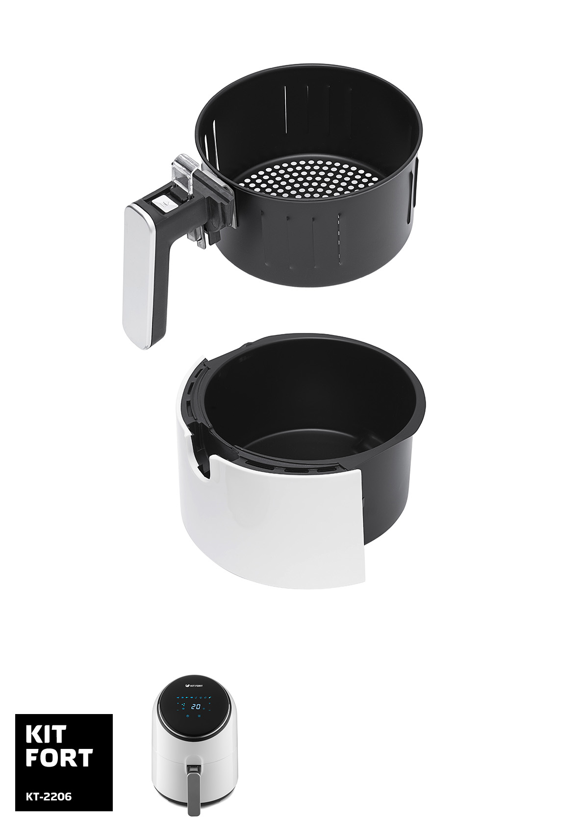 Купить Аэрогриль Kitfort KT-2206 Eva — Фото 2