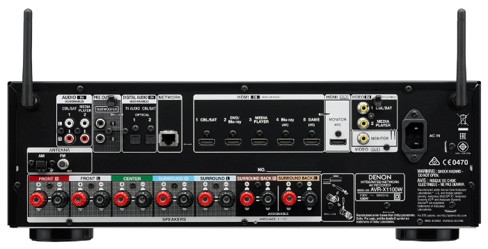 Купить  DENON AVR-X1100W — Фото 3