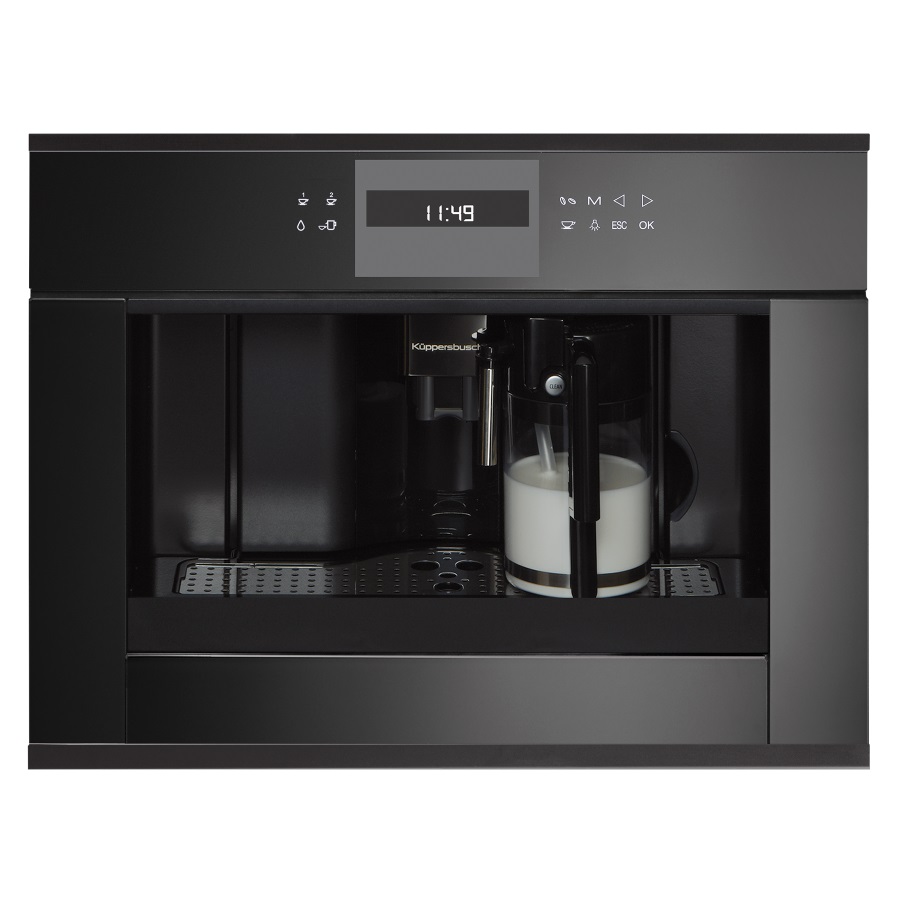 Встраиваемая кофемашина KUPPERSBUSCH CKV 6550.0 S5 Black Velvet																		 — описание, фото, цены в интернет-магазине PT Stores