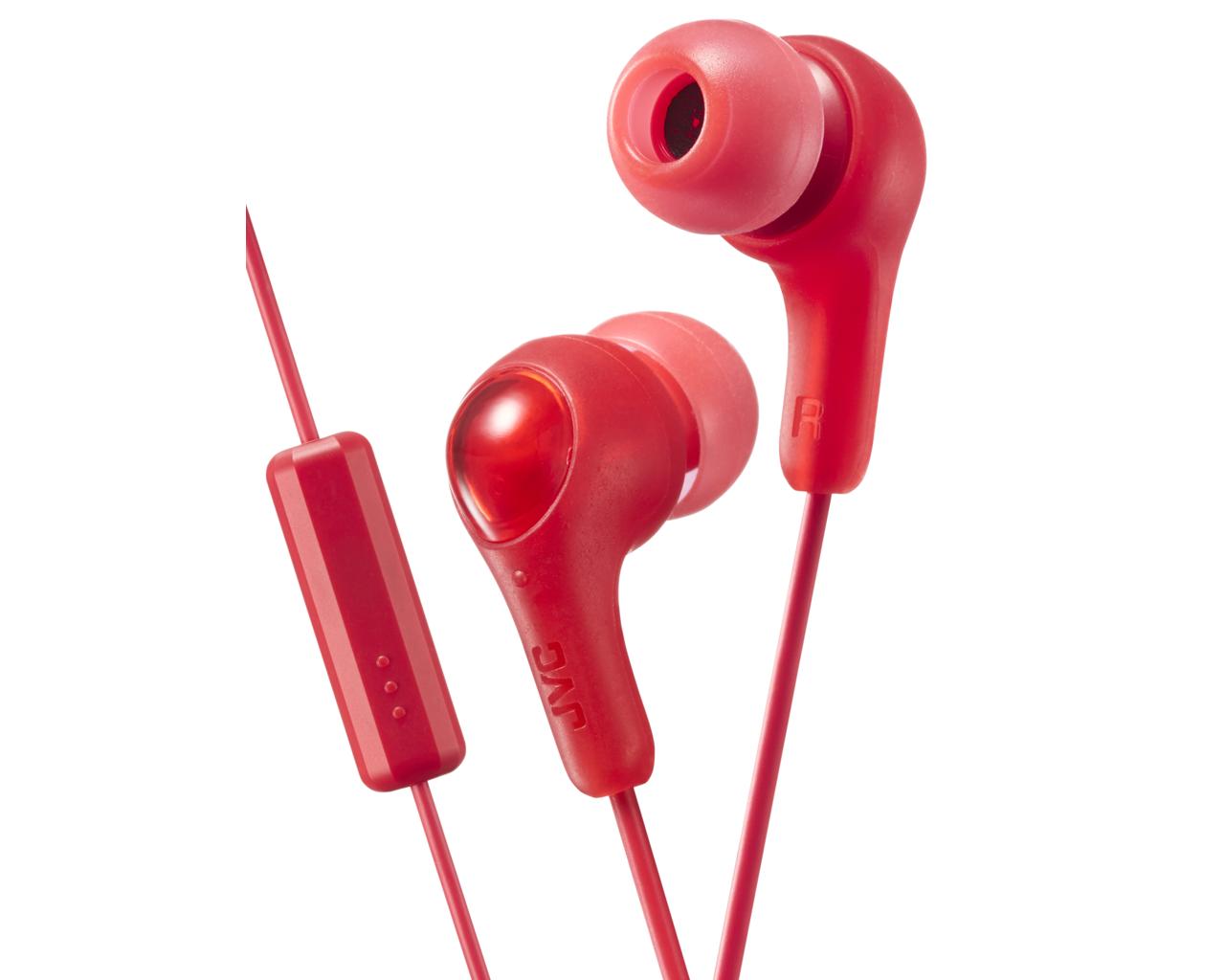 Наушники JVC HA-FX7M-R-E красные																		 — описание, фото, цены в интернет-магазине PT Stores