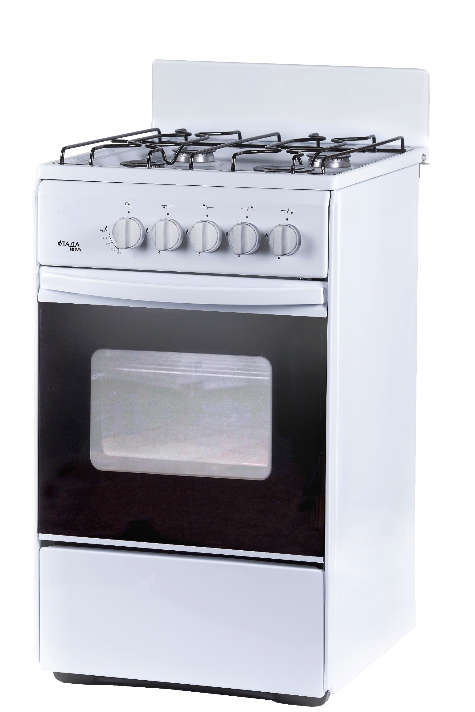 Газовая плита ЛАДА Nova RG 24039 W																		 — описание, фото, цены в интернет-магазине PT Stores
