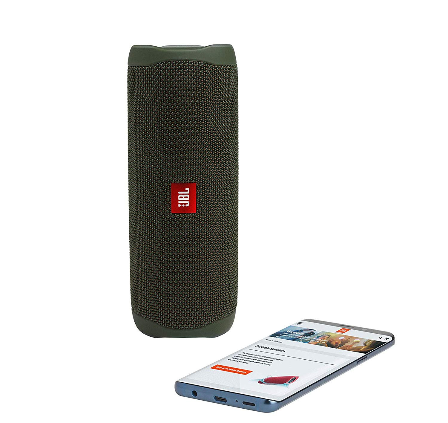 Купить Портативная акустика JBL FLIP5GREEN — Фото 2