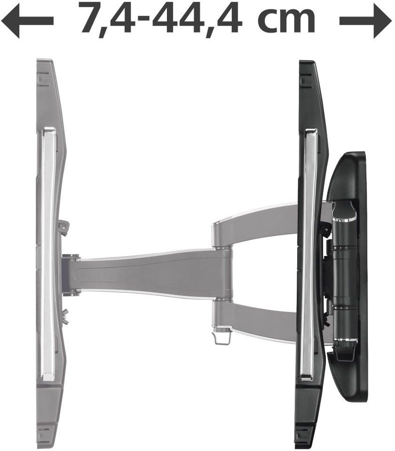 Купить Кронштейн Hama Fullmotion TV Premium черный 32"-65" — Фото 8