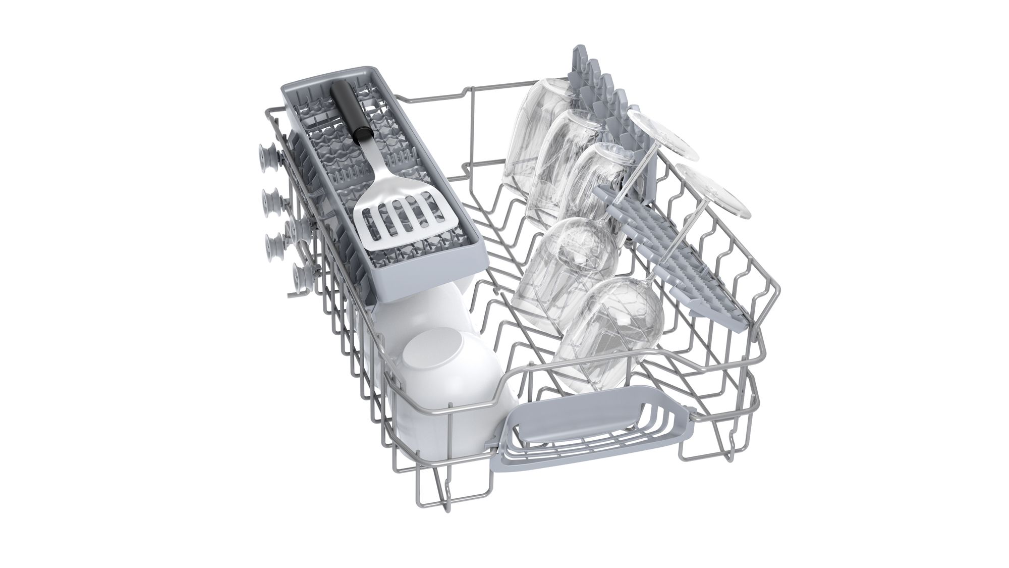 Купить Встраиваемая посудомоечная машина Bosch SPV2IKX1BR — Фото 4