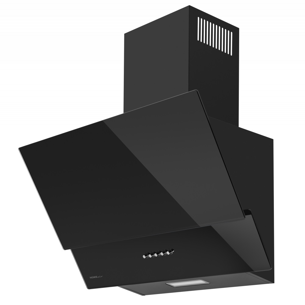 Наклонная вытяжка HOMSair SATURN PUSH 60 черный																		 — описание, фото, цены в интернет-магазине PT Stores