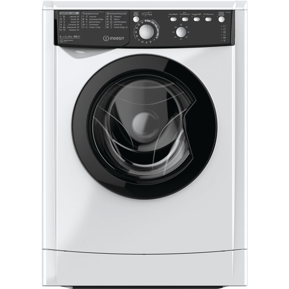 Стиральная машина Indesit EWSB 5085 BK																		 — описание, фото, цены в интернет-магазине PT Stores