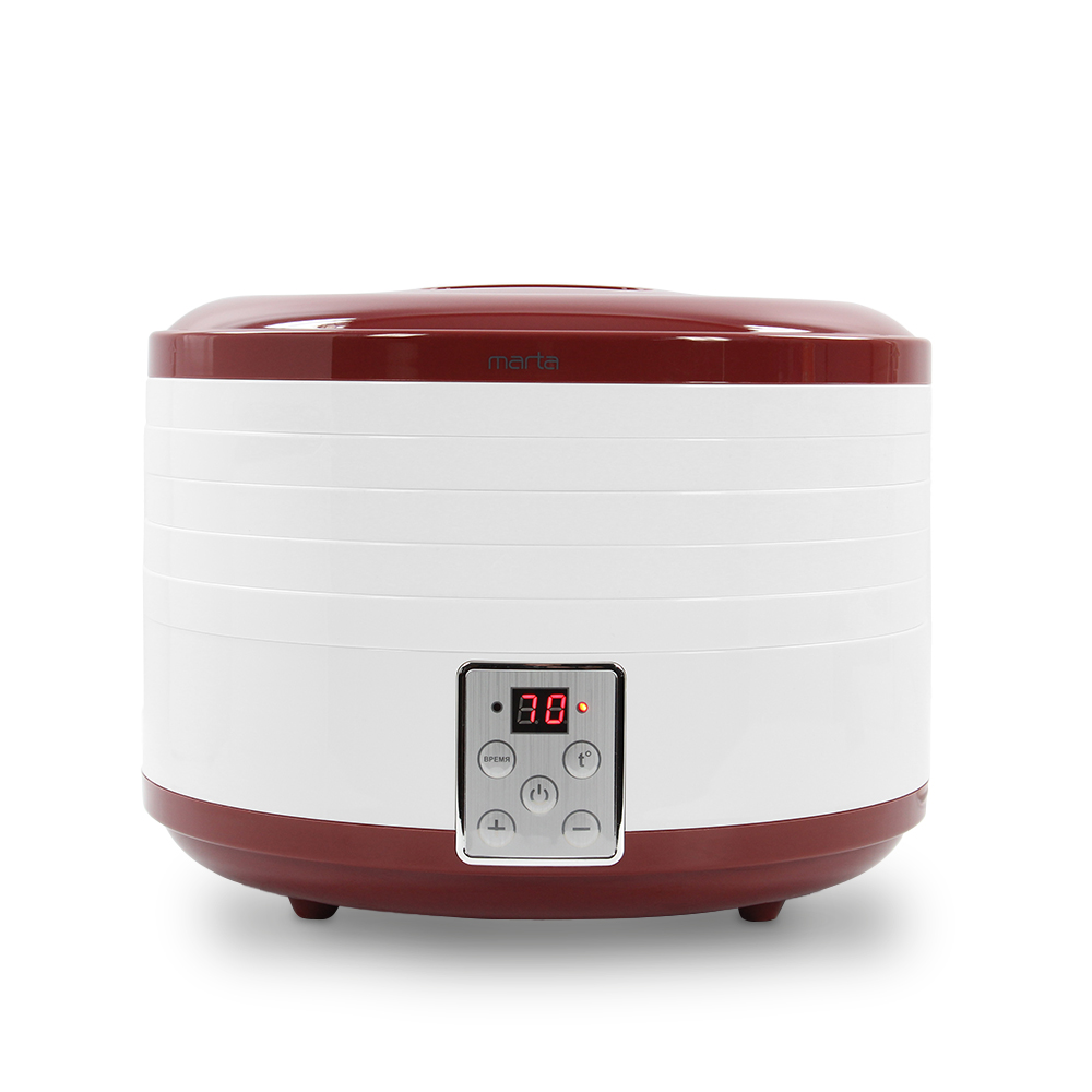 Купить Сушилка для овощей и фруктов MARTA MT-1954 бордовый гранат — Фото 3